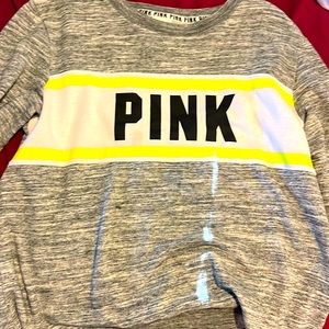 Pink hoodie size large!